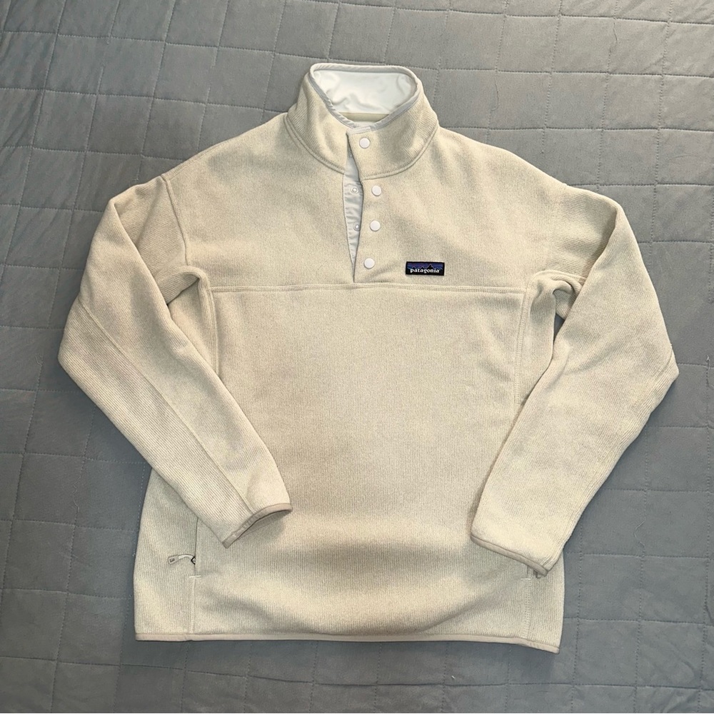 Patagonia Synchilla Sweater Cream
